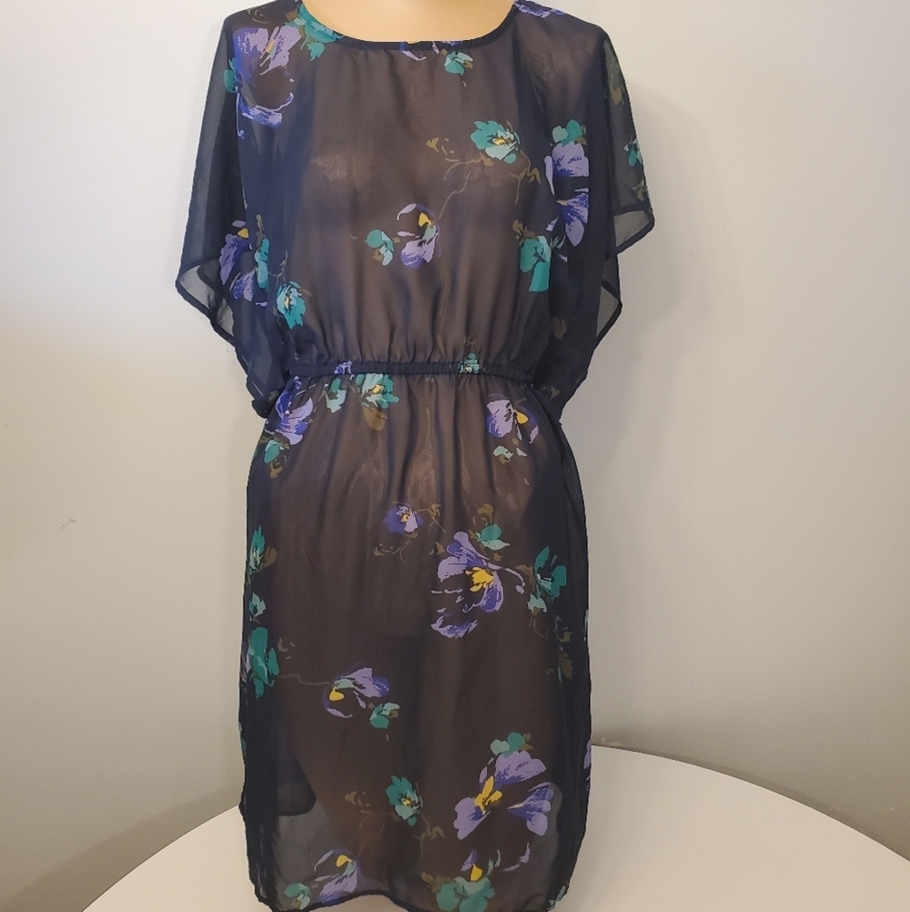 Mossimo Sheer Floral Dress